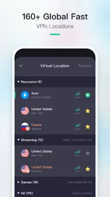 Now VPN - Fast Secure Proxy android App screenshot 2